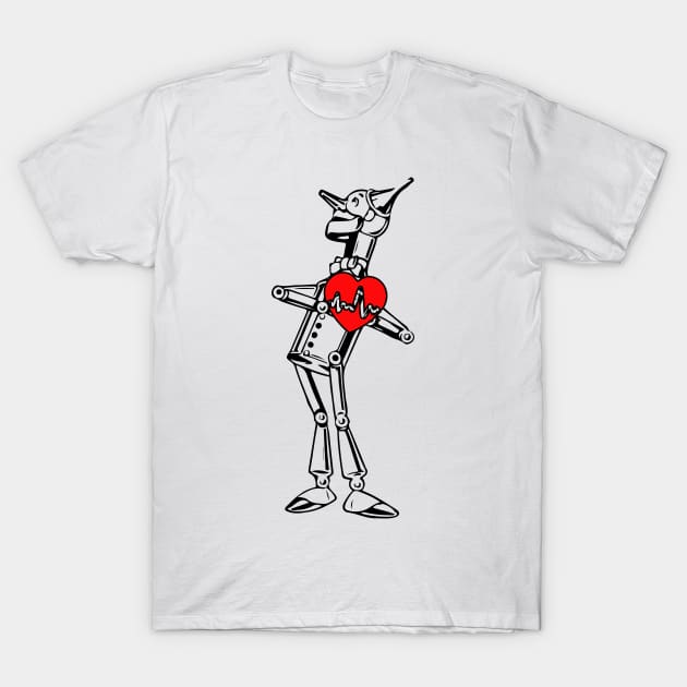 Nick Chopper Tin Woodman Oz T-Shirt by Johner_Clerk_Design